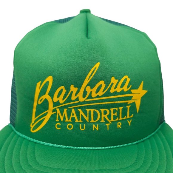 Vintage Barbara Mandrell Country Mesh Snapback Cap Trucker Foam Hat Rope Supreme - Picture 7 of 13